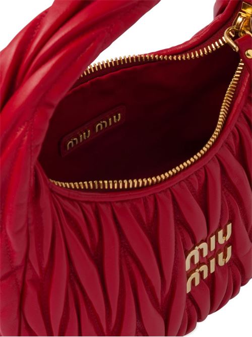 Borsa Hobo Wander mini MIU MIU | 5BC125AN88F0011